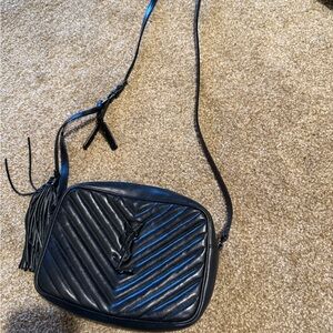 Black YSL Crossbody Bag